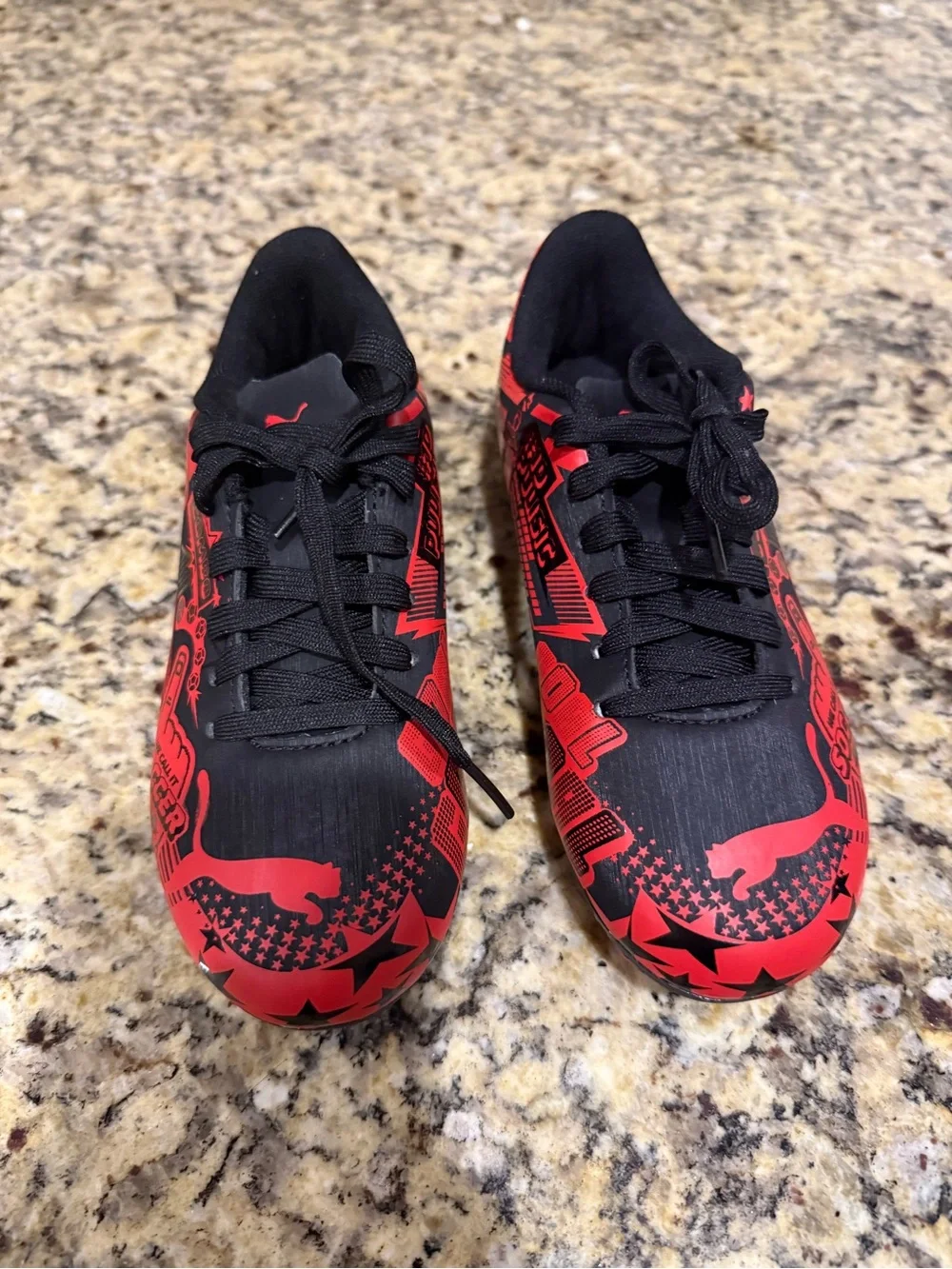 Puma Cleats- Youth Size 13.  Brand New !
